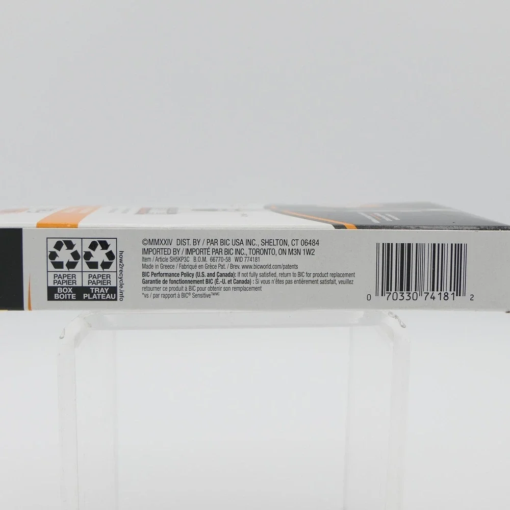 Bic Flex 5 Precision Edging Blade Razors 3 Packs 1 Handle 3 Cartridges Each Pack